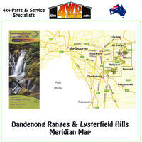 Dandenong Ranges & Lysterfield Hills Meridian Map