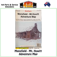 Mansfield Mt.Howitt Adventure Map 1:100 000