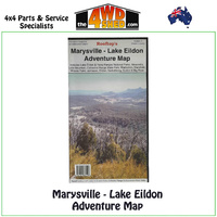 Marysville Lake Eildon Adventure Map 1:100 000