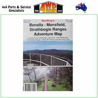 Benalla Mansfield Strathbogie Ranges Adventure Map