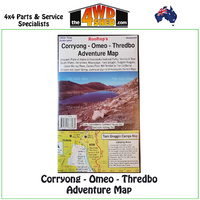 Corryong Omeo Thredbo Adventure Map 1:100 000