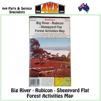 Big River Rubicon Sheepyard Flat Forest Activities Map 1:50 000