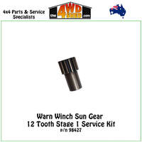 Warn 98427 Winch Sun Gear 12 Tooth Stage 1 Service Kit