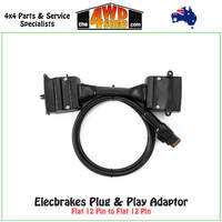 Adapter 12 Flat to 12 Flat Socket