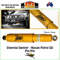 Steering Damper (Pin Pin) Nissan Patrol GU