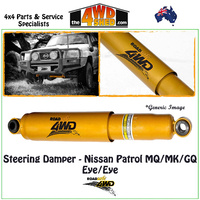 Steering Damper (Eye Eye) Nissan Patrol MQ MK GQ