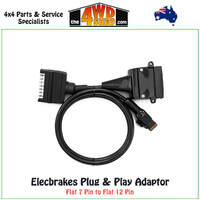 Adapter 7 Flat to 12 Flat Socket
