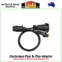 Adapter Large Round 7 to Large Round 7 Socket