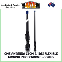GME Antenna 37cm 2.1 dBi Flexible Ground Independant