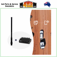 Zetifi CEL-FI R41 Booster Pack with UHF CB & Cellular 4G/5G Combo Smart Antenna - 780mm Matte Black