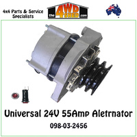 Alternator 24V 55Amp Bosch Type - Universal