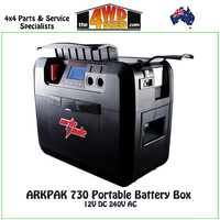 ARKPAK 730 Portable Battery Box 12V DC 240V AC