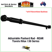 Adjustable Panhard Rod with Polyurethane Bushing - Rear - Toyota Hilux 130 Series