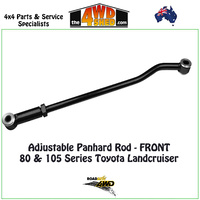 Adjustable Panhard Rod - Front - 80 & 105 Series Toyota Landcruiser