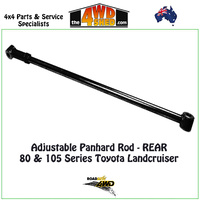 Adjustable Panhard Rod - Rear - 80 & 105 Series Toyota Landcruiser