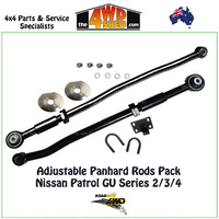 Adjustable Panhard Pack Nissan Patrol GU Series 2 / 3 / 4