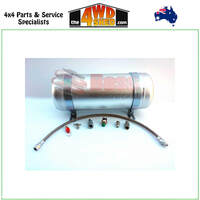 Aluminium Air Tank 3 Gallon 5 Port 9 Litre - Complete with Fittings