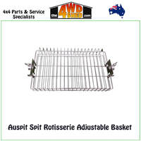 Auspit Spit Rotisserie Adjustable Basket