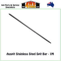 Auspit Stainless Steel Spit Bar - 1M