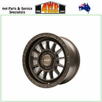 BALLISTIC Matt Bronze 17X9 +25 6X139.7 110.1