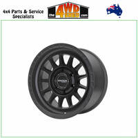 BALLISTIC Matt Gun Metallic 17x9 +25 6x139.7 110.1