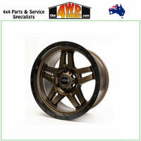 BARACADE Matt Bronze with Black Lip 18x9 +20 6x139.7 110.1