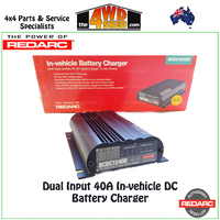 Dual Input 40A In-vehicle DC Battery Charger