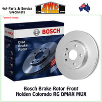 Bosch Brake Rotor Holden Colorado RG DMAX MUX Front