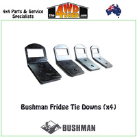 Bushman Fridge Tie Down Brackets (x4)