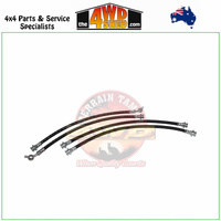 Front & Rear Brake Hose Kit Nissan Navara D40 11/2005-On