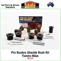 Pro Bush Shackle Bush Kit Toyota Hilux
