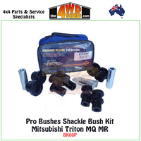 Pro Bush Shackle Bush Kit Mitsubishi Triton MQ MR