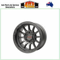 BLAST DF Matt Gun Metallic 17x9 -30 6x139.7 110.1