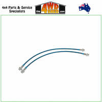 Rear Extended Braided Brake Lines Nissan Navara D23 NP300 3-4 Inch