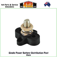 M10 Single Power Battery Post Black