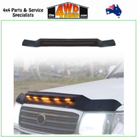 Bonnet Protector with LED Lights Toyota Landcruiser 100 Series 1998-2007