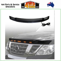 Bonnet Protector with LED Lights Nissan Patrol Y62 2012-2019