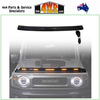 Bonnet Protector with LED Lights Suzuki Jimny 2018-On