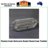 Rotisserie Basket Round Cage Tumbler