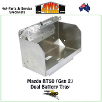 Dual Battery Tray Mazda BT50 (Gen 2) Tub Mount