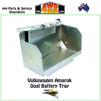 Dual Battery Tray Volkswagen Amarok Tub Mount