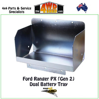 Dual Battery Tray Ford Ranger PX (Gen 2) Tub Mount