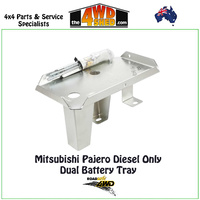 Dual Battery Tray Mitsubishi Pajero