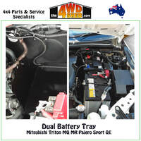 Dual Battery Tray Mitsubishi Triton MQ MR Pajero Sport QE