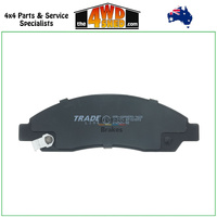 Bremtec Brakes TRADE-LINE Front Brake Pads Holden Rodeo RA Colorado RC Isuzu DMAX