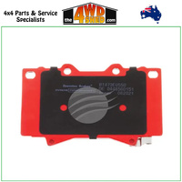 Bremtec Evolve Hybrid-Carbon High Performance Front Brake Pads Toyota Landcruiser 76 78 79 100 105 Series