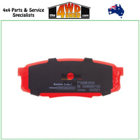 Bremtec Evolve Hybrid-Carbon High Performance Rear Brake Pads Toyota Landcruiser 200 Series