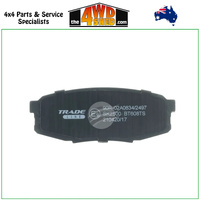 Bremtec Brakes TRADE-LINE Rear Brake Pads Toyota Landcruiser 200 Series