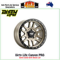 Canyon PRO 9309 Street Series - Satin Gold with Black Lip