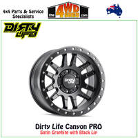 Canyon PRO 9309 Street Series - Satin Graphite with Black Lip